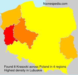 Surname Krasocki in Poland Surname Krasocki in Poland