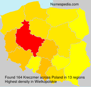 Surname Kreczmer in Poland Surname Kreczmer in Poland
