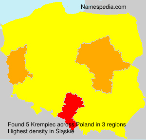 Surname Krempiec in Poland Surname Krempiec in Poland