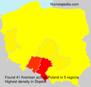 Surname Kremser in Poland Surname Kremser in Poland