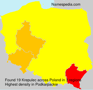 Surname Krepulec in Poland Surname Krepulec in Poland