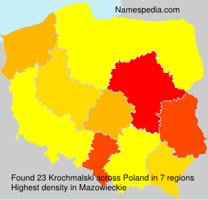 Surname Krochmalski in Poland Surname Krochmalski in Poland