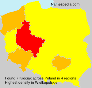 Surname Krociak in Poland Surname Krociak in Poland