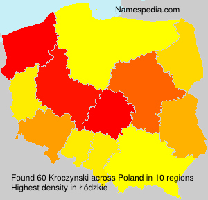 Surname Kroczynski in Poland Surname Kroczynski in Poland