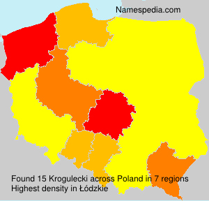 Surname Krogulecki in Poland Surname Krogulecki in Poland