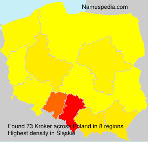 Surname Kroker in Poland Surname Kroker in Poland