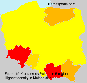 Surname Kruc in Poland Surname Kruc in Poland