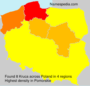 Surname Kruca in Poland Surname Kruca in Poland