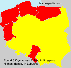 Surname Kryc in Poland Surname Kryc in Poland
