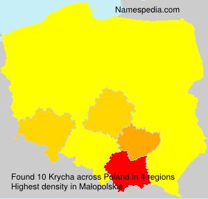 Surname Krycha in Poland Surname Krycha in Poland