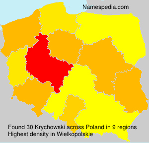 Surname Krychowski in Poland Surname Krychowski in Poland