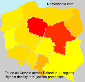 Surname Kryspin in Poland Surname Kryspin in Poland