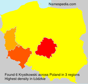 Surname Krystkowski in Poland Surname Krystkowski in Poland