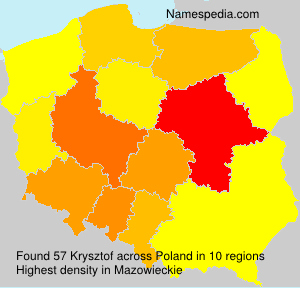 Surname Krysztof in Poland Surname Krysztof in Poland