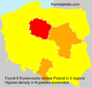 Surname Kryworuczko in Poland Surname Kryworuczko in Poland