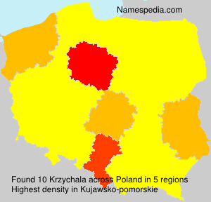 Surname Krzychala in Poland Surname Krzychala in Poland