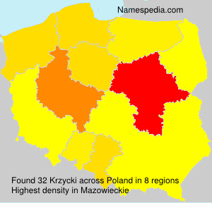 Surname Krzycki in Poland Surname Krzycki in Poland