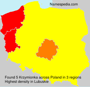 Surname Krzymionka in Poland Surname Krzymionka in Poland