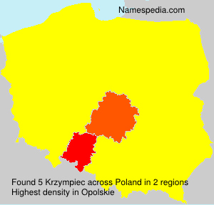 Surname Krzympiec in Poland Surname Krzympiec in Poland