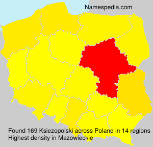 Surname Ksiezopolski in Poland Surname Ksiezopolski in Poland