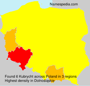 Surname Kubrycht in Poland Surname Kubrycht in Poland