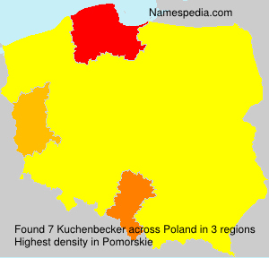 Surname Kuchenbecker in Poland Surname Kuchenbecker in Poland