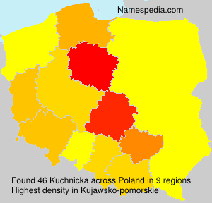 Surname Kuchnicka in Poland Surname Kuchnicka in Poland
