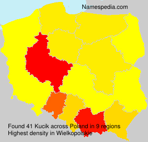 Surname Kucik in Poland Surname Kucik in Poland
