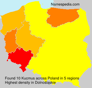 Surname Kucmus in Poland Surname Kucmus in Poland