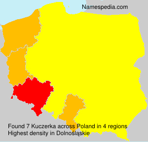 Surname Kuczerka in Poland Surname Kuczerka in Poland