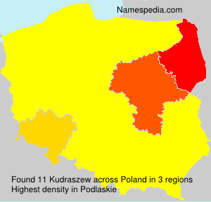 Surname Kudraszew in Poland Surname Kudraszew in Poland