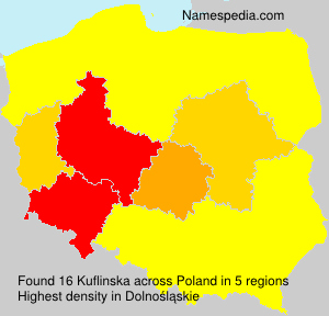 Surname Kuflinska in Poland Surname Kuflinska in Poland