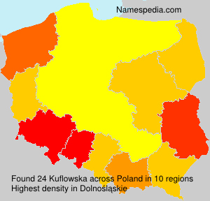 Surname Kuflowska in Poland Surname Kuflowska in Poland