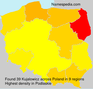 Surname Kujalowicz in Poland Surname Kujalowicz in Poland
