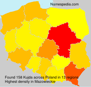 Surname Kujda in Poland Surname Kujda in Poland