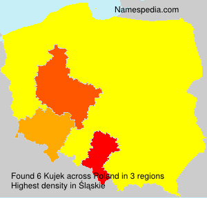 Surname Kujek in Poland Surname Kujek in Poland