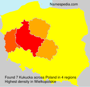 Surname Kukucka in Poland Surname Kukucka in Poland