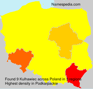 Surname Kulhawiec in Poland Surname Kulhawiec in Poland