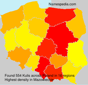 Surname Kulis in Poland Surname Kulis in Poland