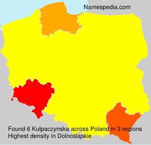 Surname Kulpaczynska in Poland Surname Kulpaczynska in Poland