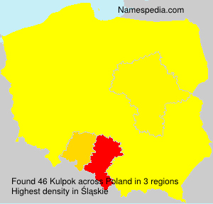Surname Kulpok in Poland Surname Kulpok in Poland