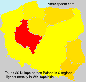 Surname Kulupa in Poland Surname Kulupa in Poland