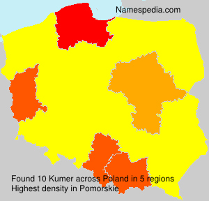 Surname Kumer in Poland Surname Kumer in Poland