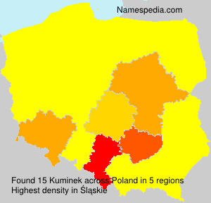 Surname Kuminek in Poland Surname Kuminek in Poland