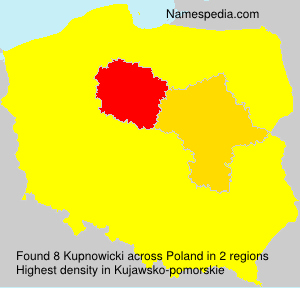 Surname Kupnowicki in Poland Surname Kupnowicki in Poland