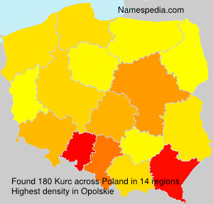 Surname Kurc in Poland Surname Kurc in Poland