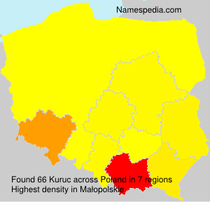 Surname Kuruc in Poland Surname Kuruc in Poland