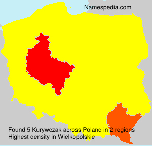 Surname Kurywczak in Poland Surname Kurywczak in Poland