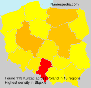 Surname Kurzac in Poland Surname Kurzac in Poland