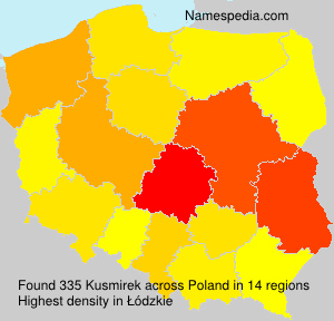 Surname Kusmirek in Poland Surname Kusmirek in Poland
